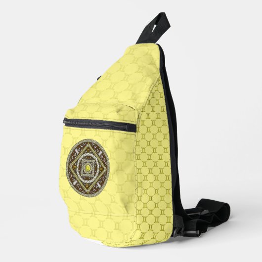 Sac À Bandoulière Mandala des Gémeaux (Coin droit)