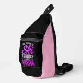 Sac À Bandoulière Manger Sleep Ski Répéter Bold Ski Lover Design (Coin droit)