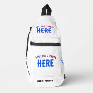 SAC À BANDOULIÈRE MARQUE BLANCHE MODERNE ET PERSONNALISABLE VÉRIFIÉE