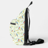 Sac À Bandoulière Merles bleus (Droite)