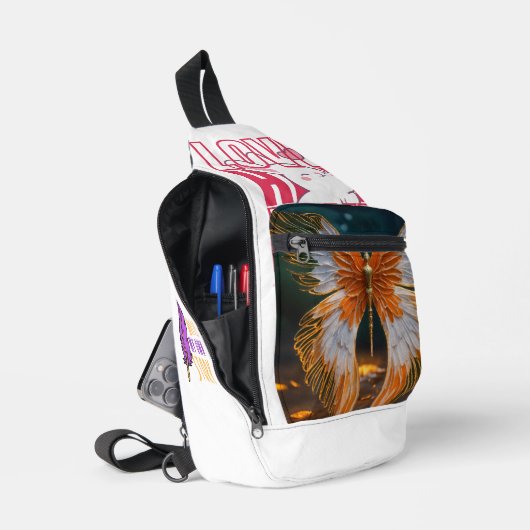 Sac À Bandoulière #MexicanembroideryPrint Cut Sew Bag (Ouvrir)