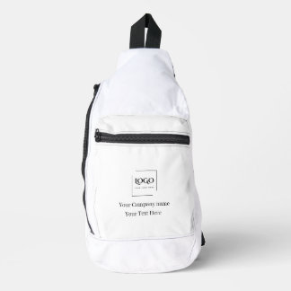 Sac À Bandoulière Modèle de logo personnalisé élégant