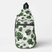 Sac À Bandoulière Modern Boho Botanical Leaves Pattern (Recto)