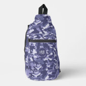Sac À Bandoulière Monogramme Camo Bleu (Recto)