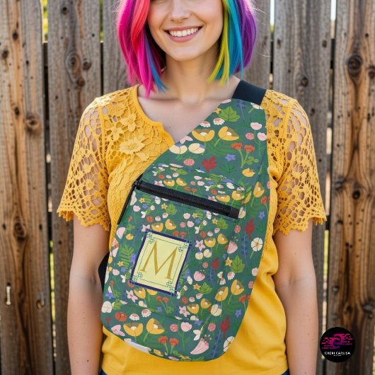 Sac À Bandoulière Monogramme de printemps