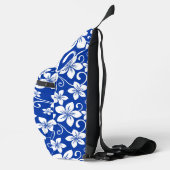 SAC À BANDOULIÈRE MOTIF BLUE HAWAII EN BLEU ROYAL (Droite)