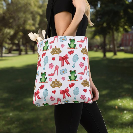 Sac à bandoulière motif conte de fées