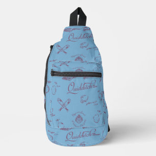 Sac À Bandoulière Motif de croquis QUIDDITCH™ vintage