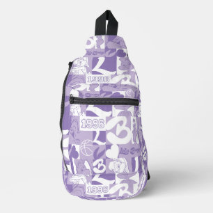 Sac À Bandoulière Motif de grille Lola '96