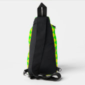 Sac À Bandoulière Motif diamant jaune-vert Checker (Verso)