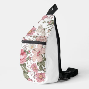 Sac À Bandoulière Motif floral vintage avec roses