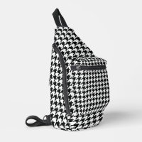Motif Pied-de-Poule Classique : Noir & Blanc Vinta