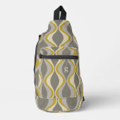 Sac À Bandoulière motif super rétro - monogramme - taupe or (Recto)