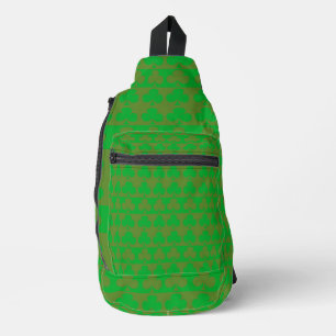 Sac À Bandoulière Motif Trèfle