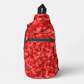 Sac À Bandoulière Motif Triangle Rouge (Recto)