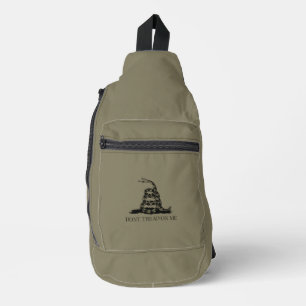 Sac À Bandoulière Ne me trompez pas Brown militaire