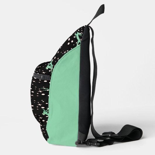 Sac À Bandoulière Noël Cerf Motif sans couture (Droite)