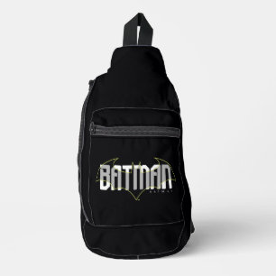 Sac À Bandoulière Nom Hi-Tech Graphique de Batman