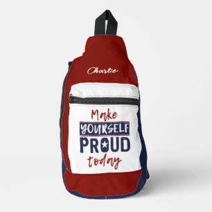 Sac À Bandoulière Nom personnalisé "Make Yourself Froud"