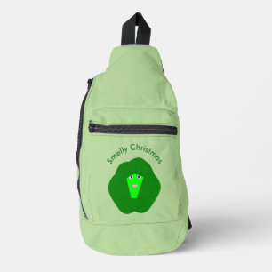 Sac À Bandoulière Odeur Noël Bruxelles Sprout Funny Custom