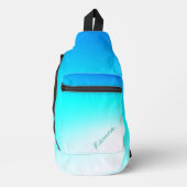 Sac À Bandoulière Ombre Turquoise (Recto)