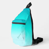 Sac À Bandoulière Ombre Turquoise (Coin droit)
