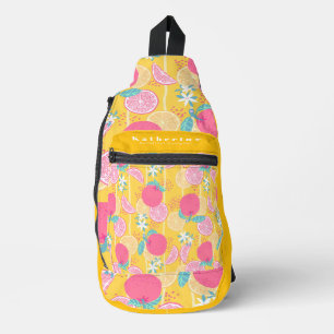 Sac À Bandoulière Orange Summer Mustard