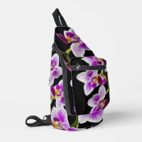 Orchidée blanche et violette