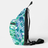 Sac À Bandoulière Palmes tropicales élégantes (Droite)