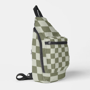 Sac À Bandoulière Panneau de configuration Sage Green