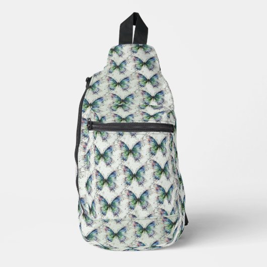 Sac À Bandoulière Papillon (Recto)