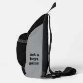 Sac À Bandoulière Pas un jeu de garçons  (Droite)