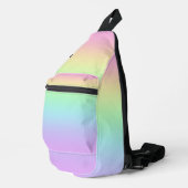 Sac À Bandoulière Pastel Rainbow Gradient (Coin droit)