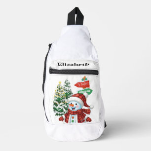 Sac À Bandoulière Pays des merveilles hivernal - Sac bandoulière per