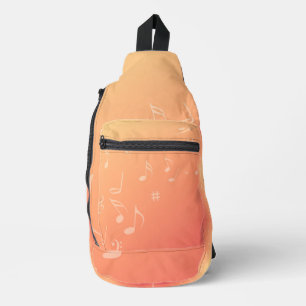 Sac À Bandoulière Peach Music