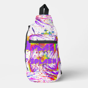 Sac À Bandoulière peinture à éclat