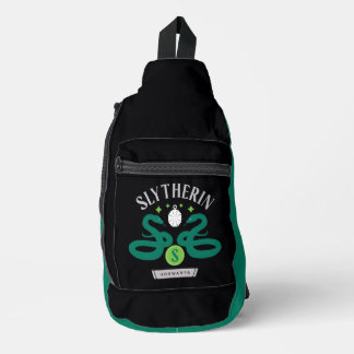 Sac À Bandoulière Pendentif double serpent de la maison SLYTHERIN™ G