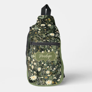 Sac À Bandoulière Pénélope Fleur de marais foncés