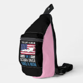 Sac À Bandoulière Plonger Dans L'Aventure Sous Des Vagues Vibrantes (Coin droit)