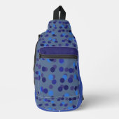 Sac À Bandoulière points bleus et violets (Recto)