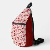 Sac À Bandoulière points roses et rouges (Coin droit)