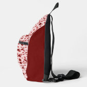 Sac À Bandoulière points roses et rouges (Droite)