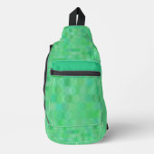 Sac À Bandoulière Points verts et aqua (Recto)