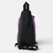 Sac À Bandoulière points violets, améthyste et fuchsia (Verso)