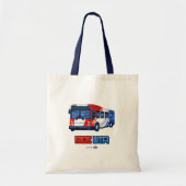 Sac à bandoulière pour bus UTA 8 bits (Devant)