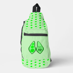 Sac À Bandoulière Prêt à cueillir des pois verts