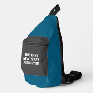 Sac À Bandoulière Résolution du Nouvel An