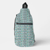 Sac À Bandoulière Restez Positif (Recto)