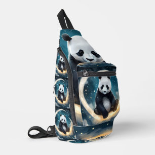 Sac À Bandoulière Rêverie au clair de lune : Sérénade céleste du pan