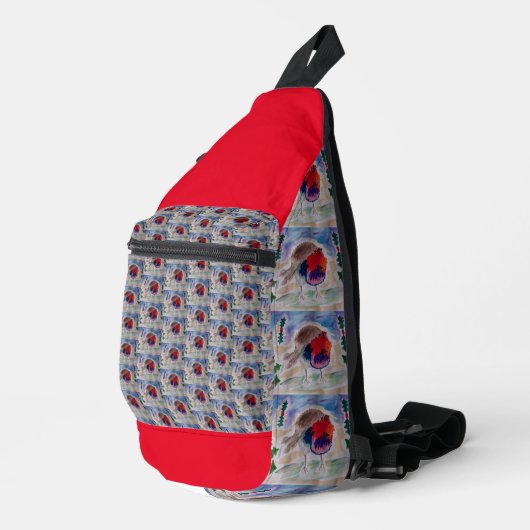 Sac À Bandoulière Robin de Noël (Coin droit)